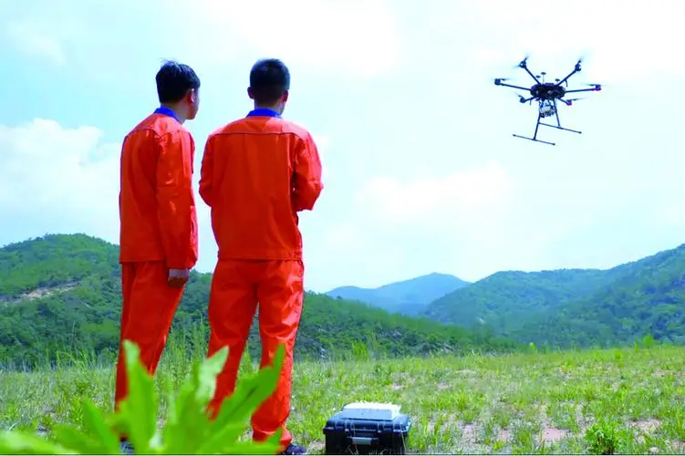 崂山无人机倾斜摄影巡检拍摄